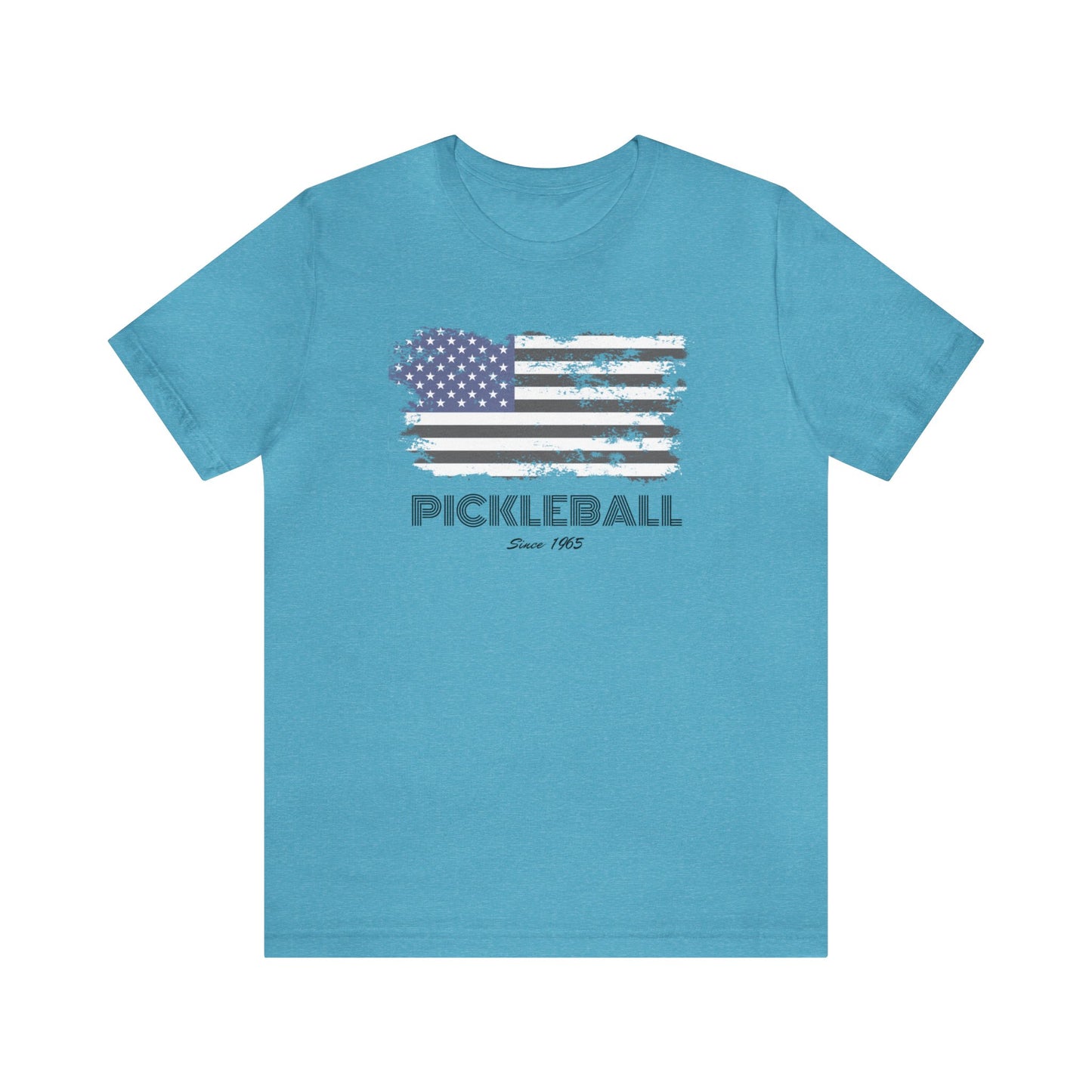 Unisex American Flag USA Pickleball Since 1965 Premium T-Shirt