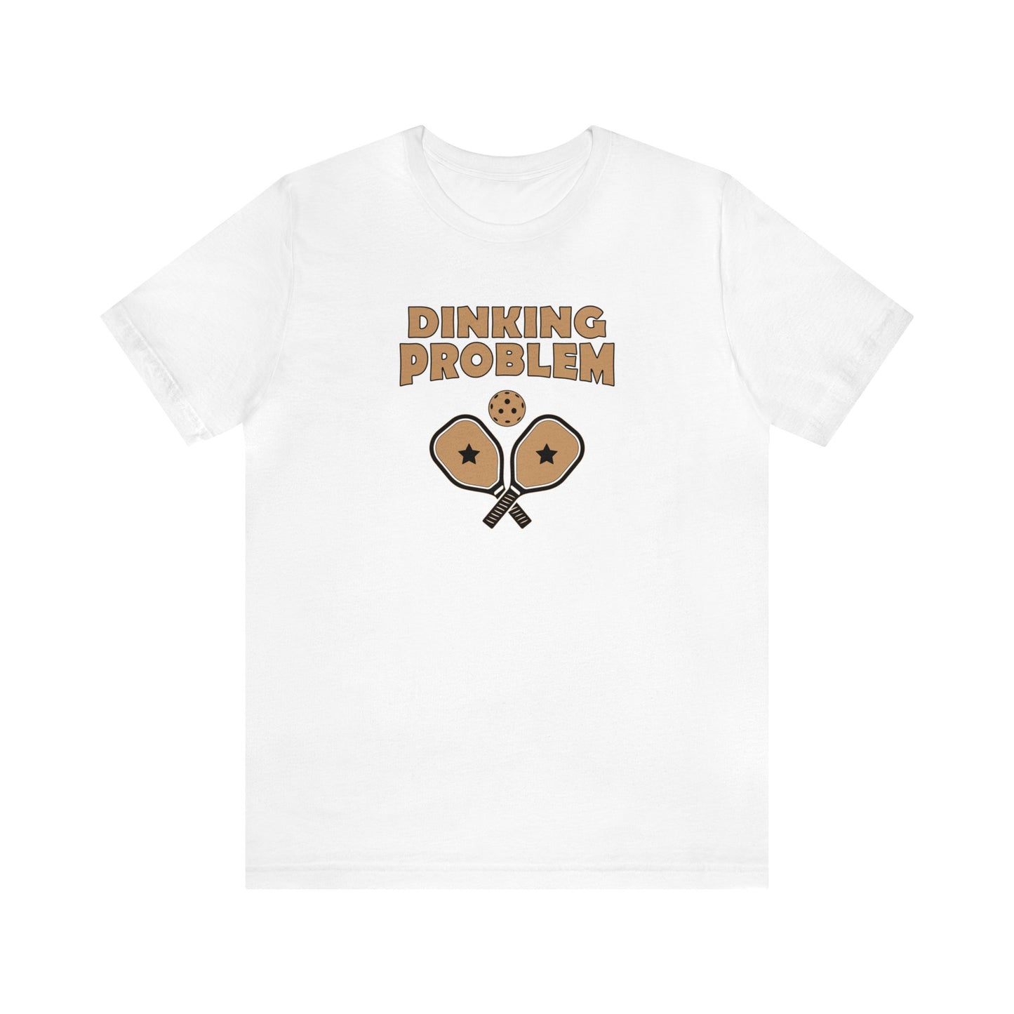 Unisex Dinking Problem Funny Premium Pickleball T-Shirt