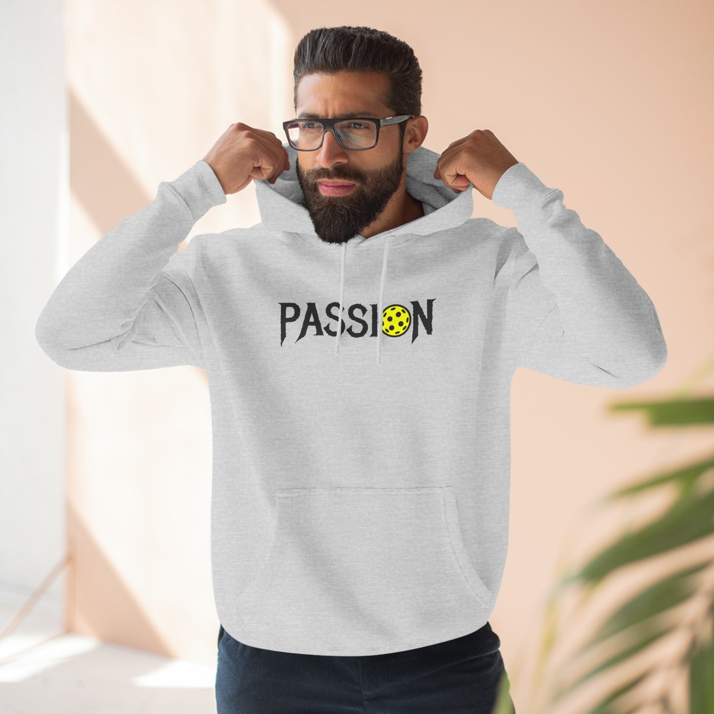 Unisex Passion Pickleball Premium Pullover Hoodie | Passionate