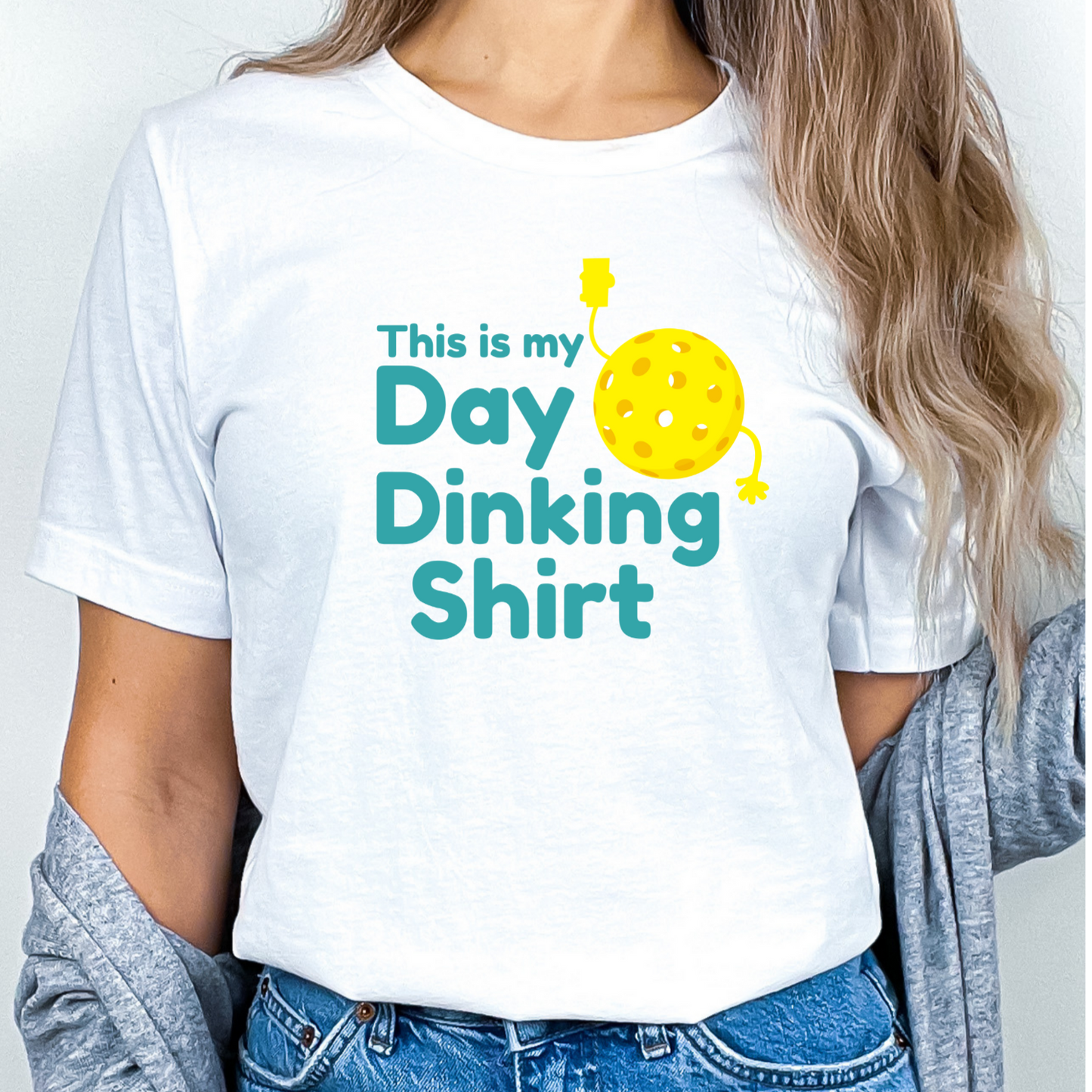 Cute Unisex This Is My Day Dinking Shirt Premium Pickleball T-Shirt