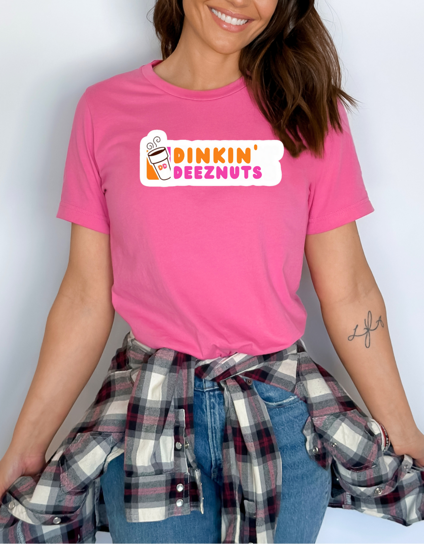 Dinkin' Deeznuts Funny Unisex Premium Pickleball T-Shirt
