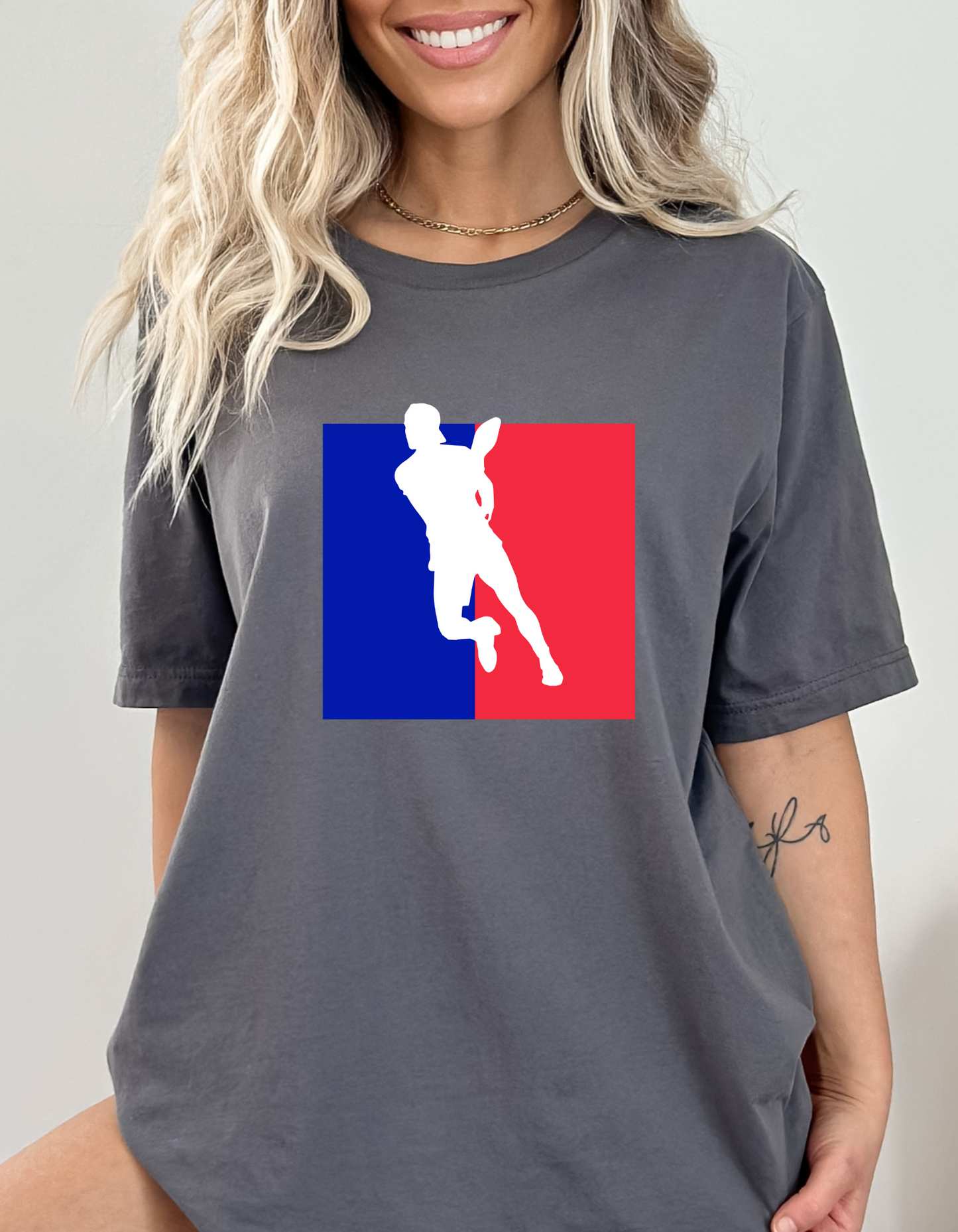 Unisex Pickleball Player Logo Premium T-Shirt similar to pickleball jordan jumpman