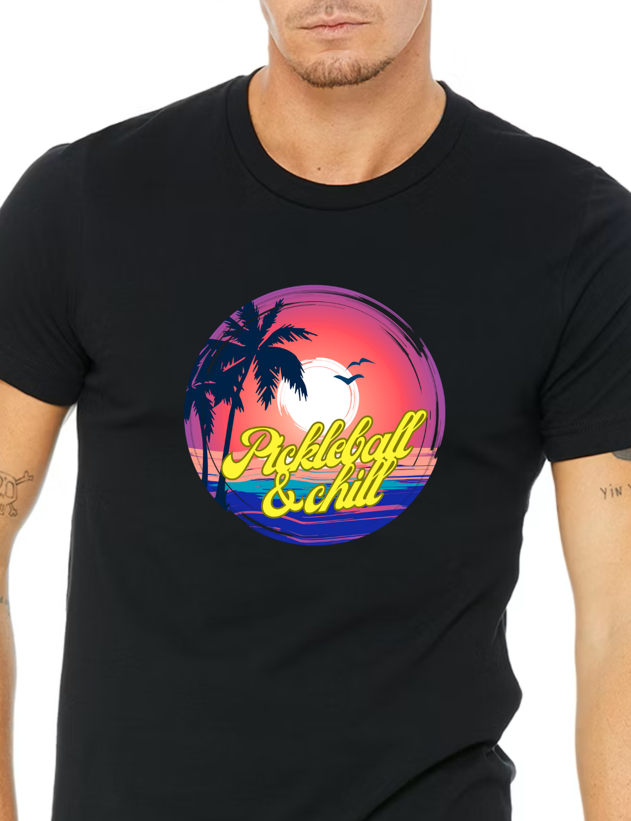 Cute, double entendre Unisex Pickleball & Chill Premium T-Shirt