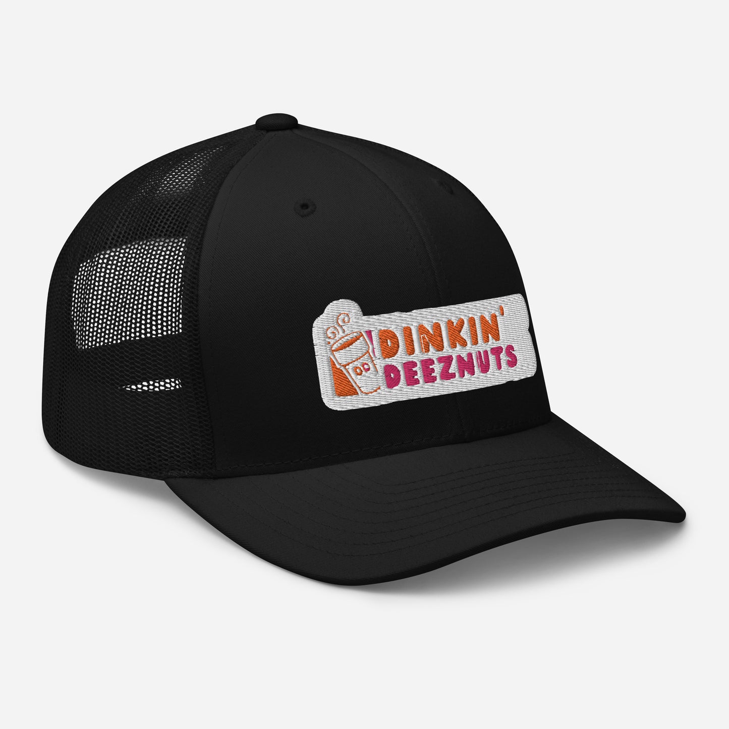 Dinkin' Deeznuts Funny Embroidered Pickleball Trucker Hat | Dinking