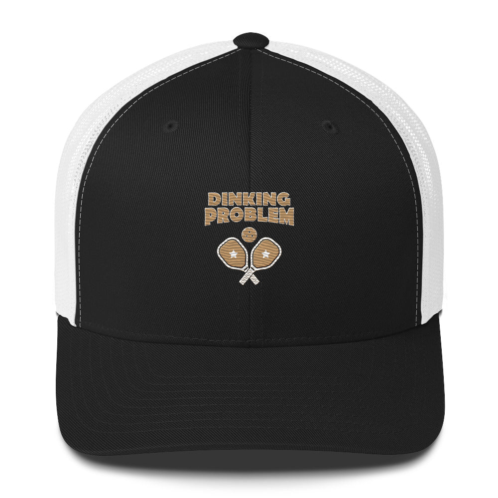 Dinking Problem Funny Embroidered Pickleball Trucker Hat