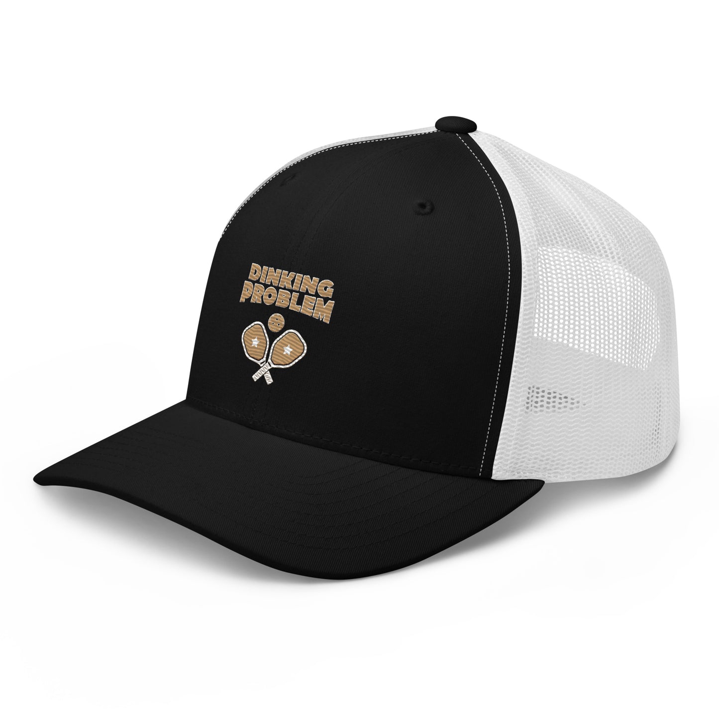 Dinking Problem Funny Embroidered Pickleball Trucker Hat