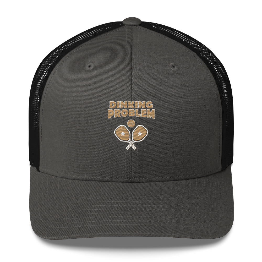 Dinking Problem Funny Embroidered Pickleball Trucker Hat