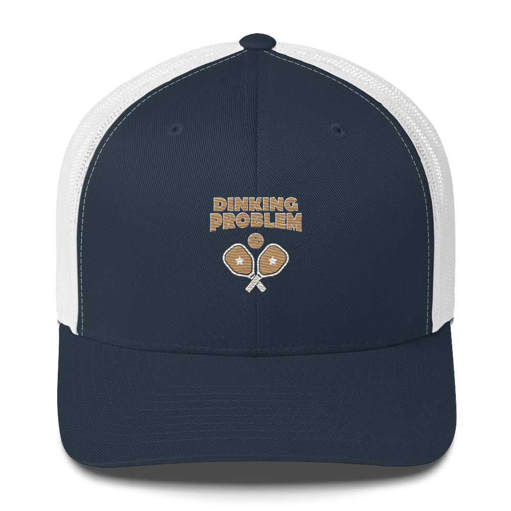 Dinking Problem Funny Embroidered Pickleball Trucker Hat