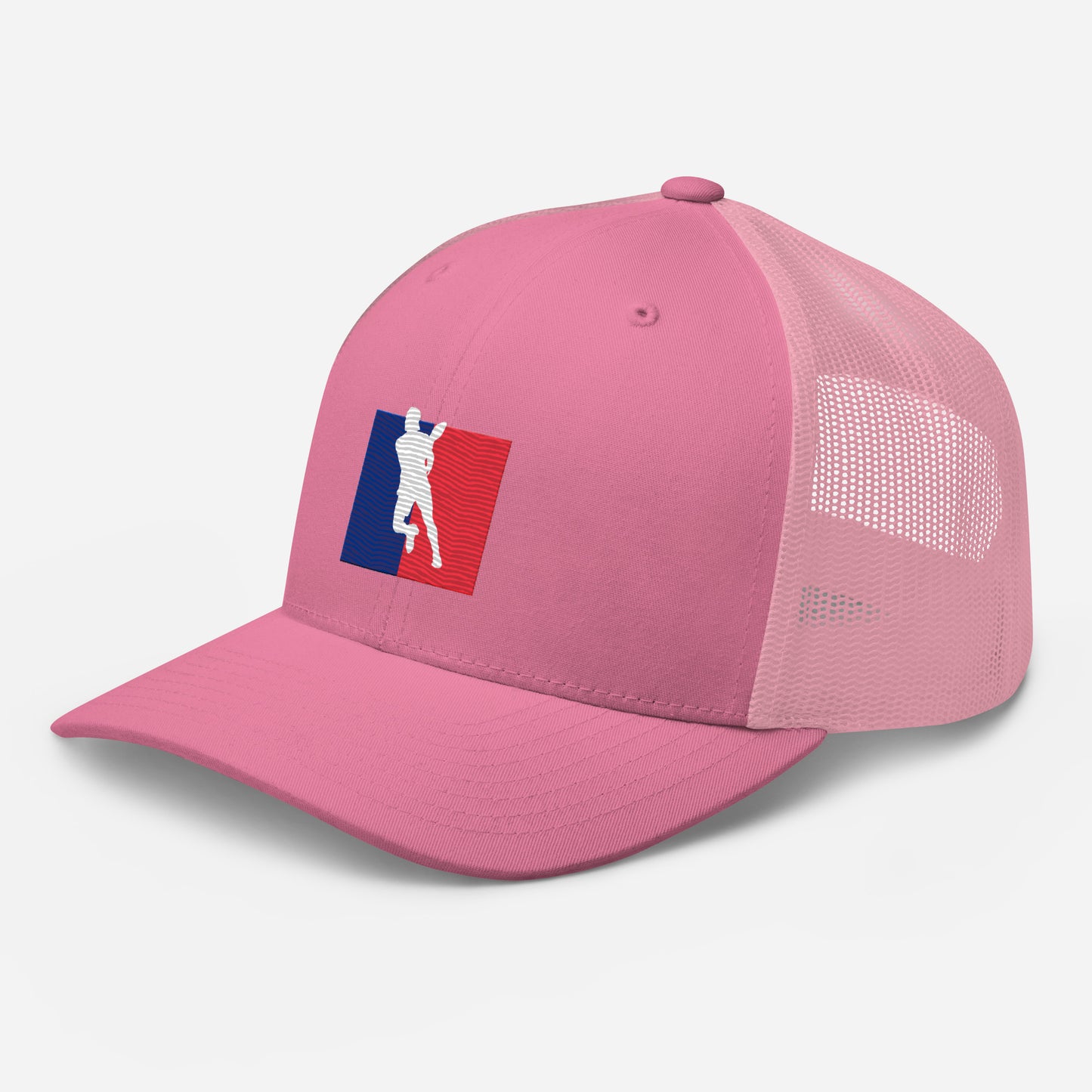 Pickleball Player Logo Embroidered Pickleball Trucker Hat