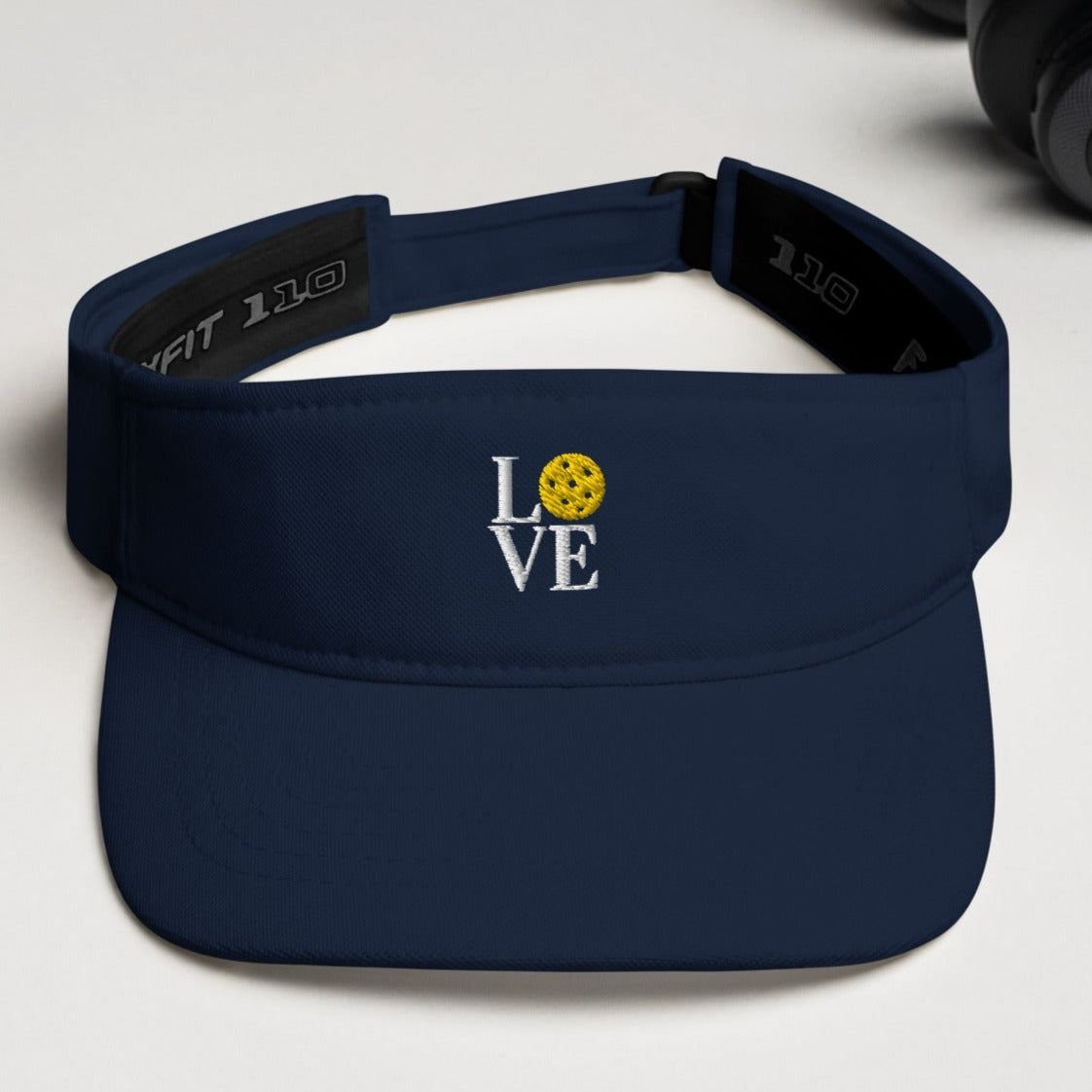 LOVE Pickleball Super Cute Embroidered Pickleball Visor