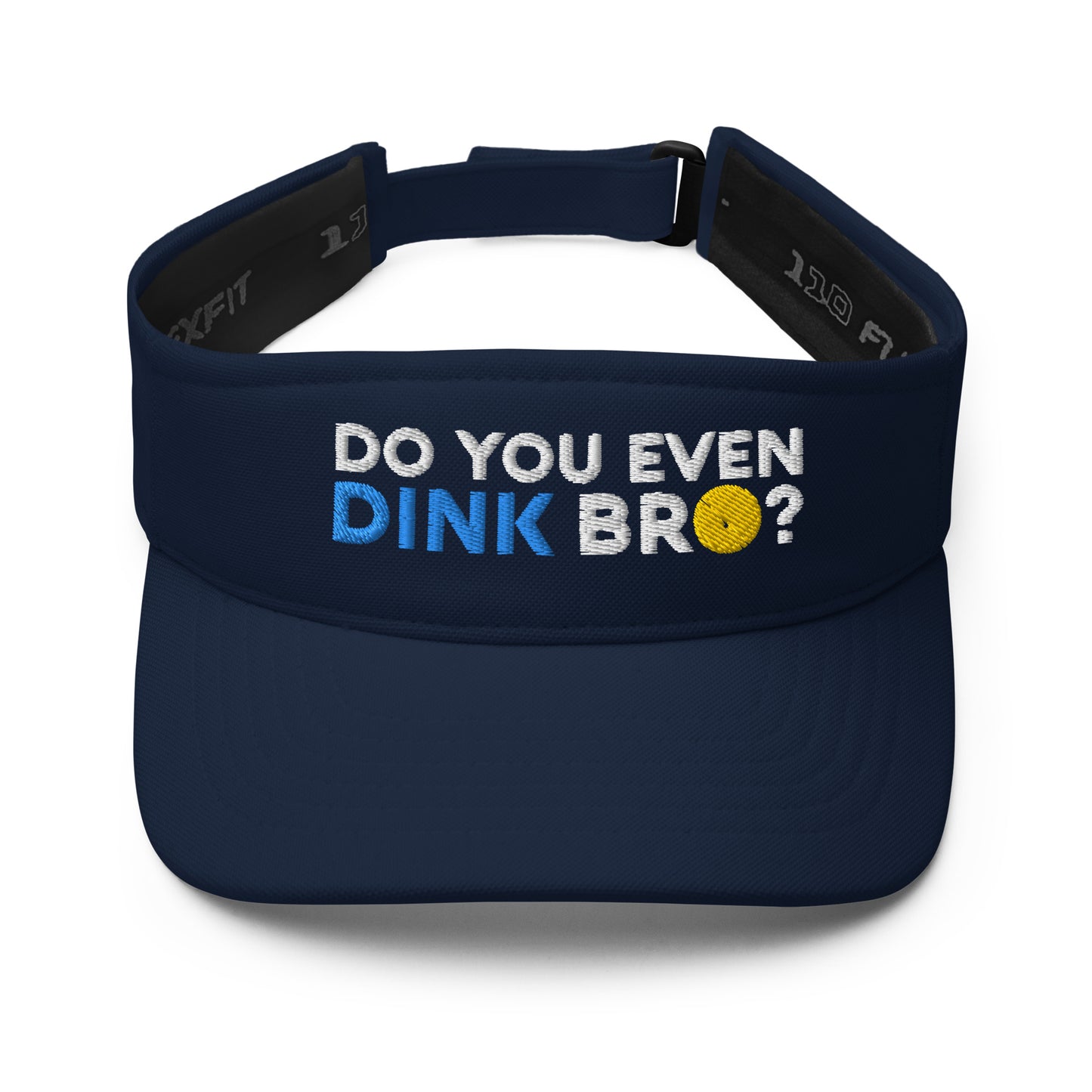 Do You Even Dink Bro? Funny Embroidered Pickleball Visor