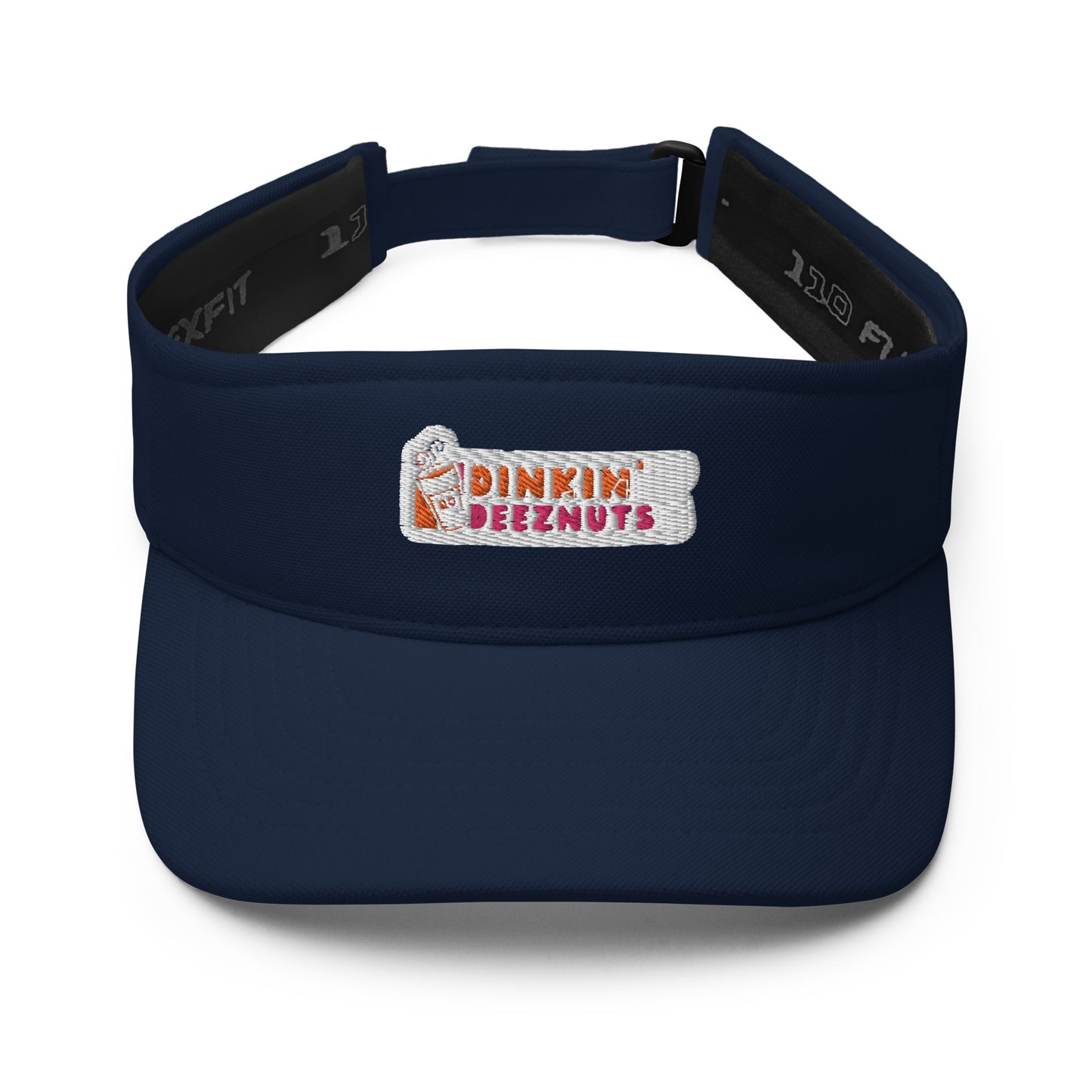 Dinkin' Deeznuts Funny Embroidered Pickleball Visor | Dinking