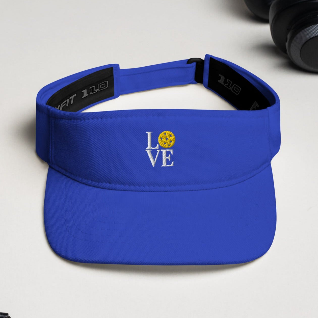 LOVE Pickleball Super Cute Embroidered Pickleball Visor