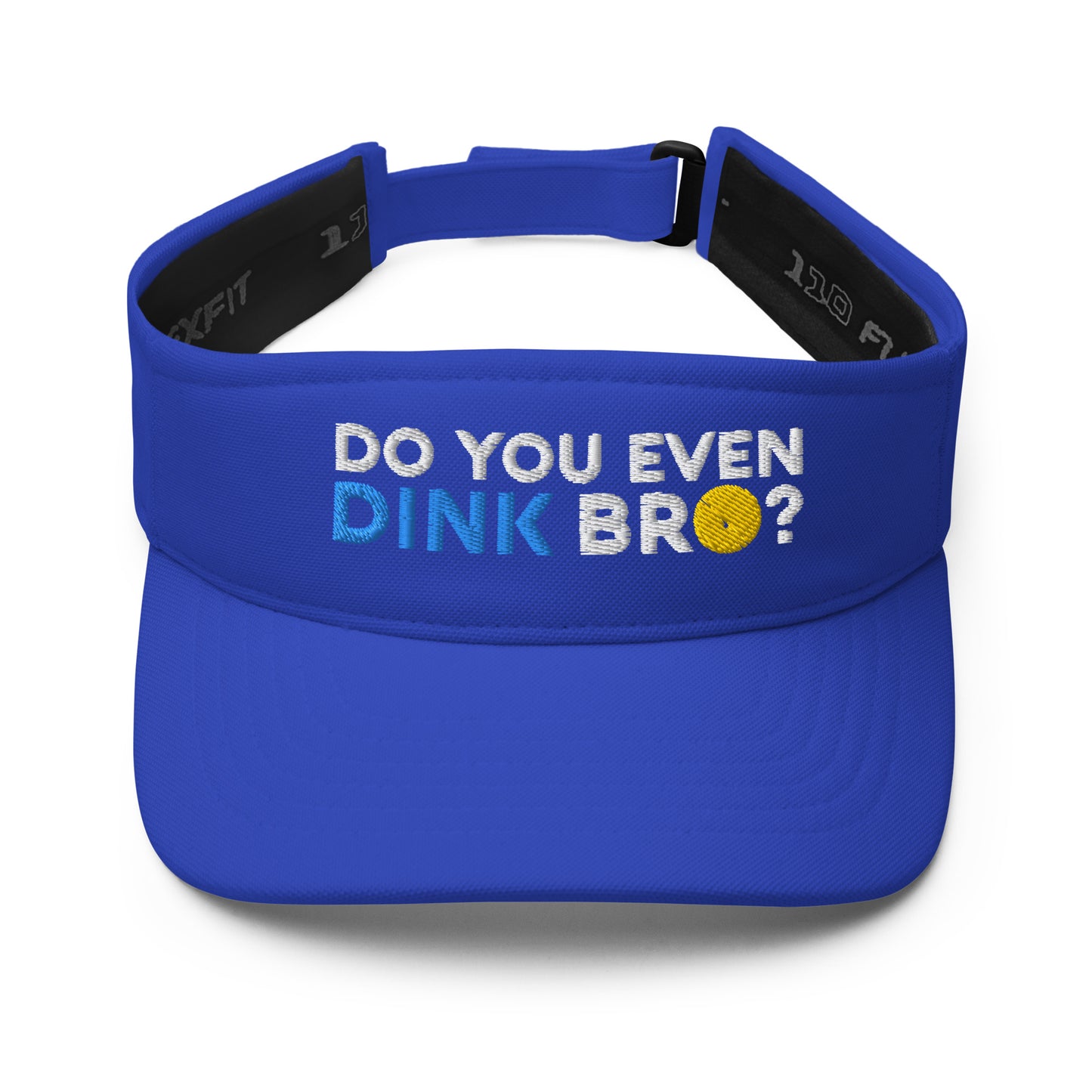 Do You Even Dink Bro? Funny Embroidered Pickleball Visor