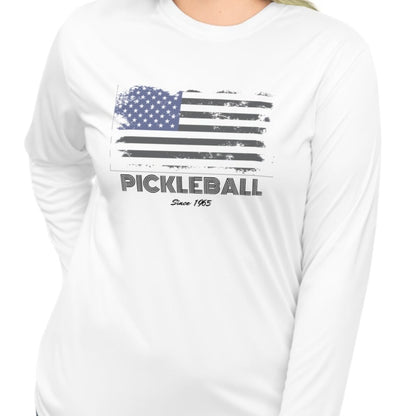 super cool stylish great looking Vintage Faded American Flag Pickleball Since 1965 Performance T-shirt
