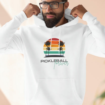 Beautiufl Unisex Pickleball Forever Premium Pullover Hoodie