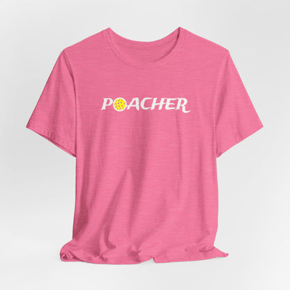 Poacher Pickleball Tee - Unisex Jersey Short Sleeve T-shirt