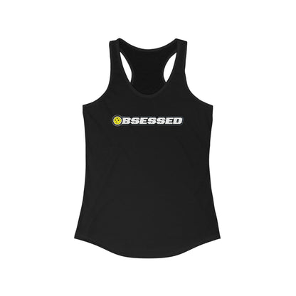Obsessed With Pickleball Women's Racerback Pickleball Tank Top