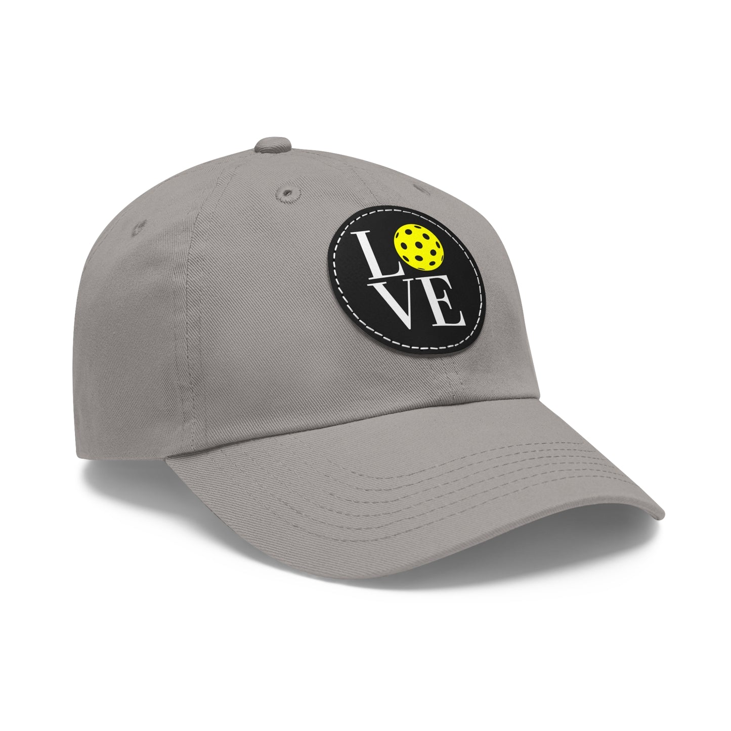 LOVE Pickleball Super Cute Hat with Leather Patch