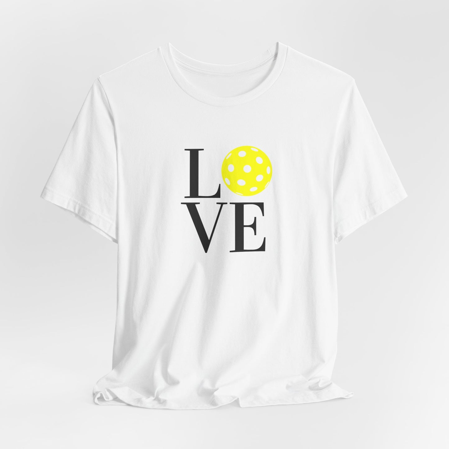 Unisex LOVE Pickleball Design Super Cute Premium T-Shirt