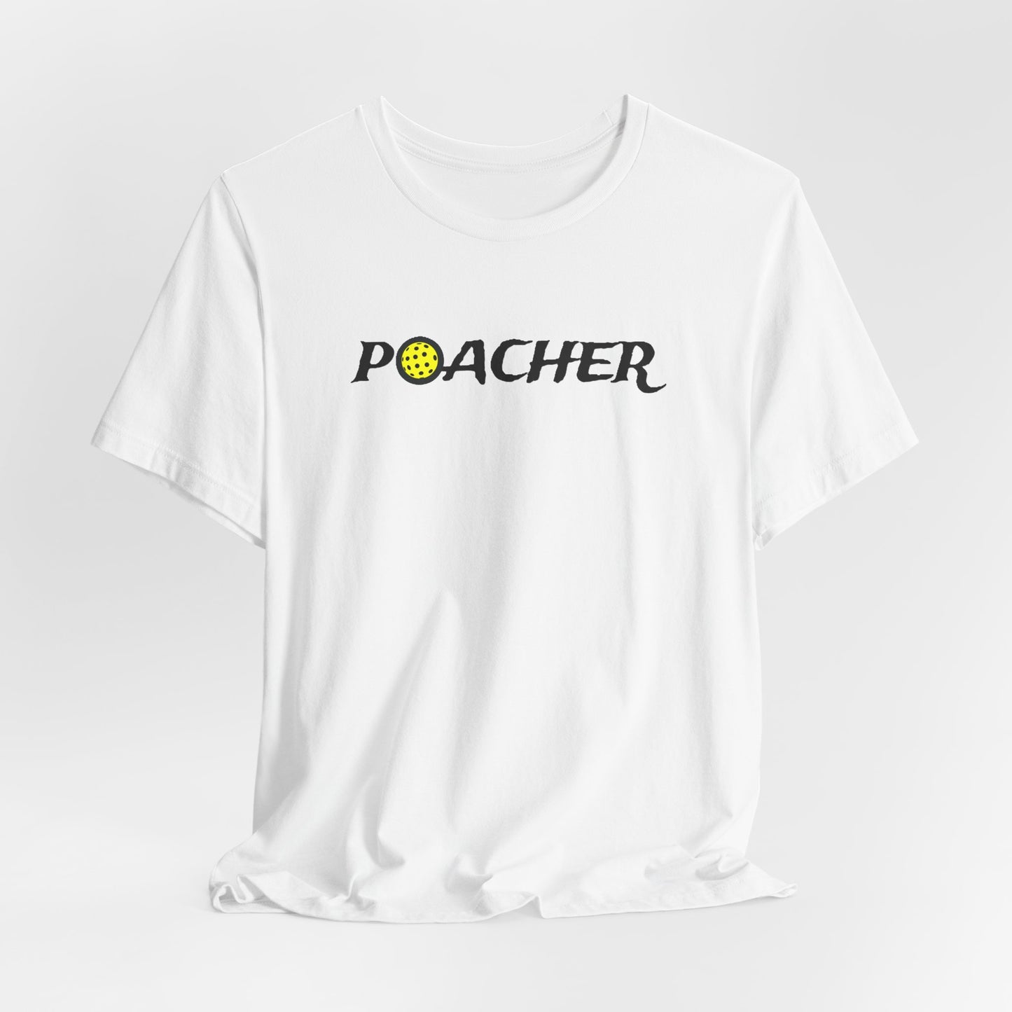 Poacher Pickleball Tee - Unisex Jersey Short Sleeve T-shirt