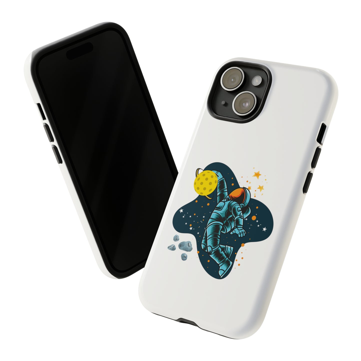 Pickleball Space Astronaut Tough Phone Cases