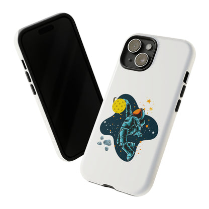 Pickleball Space Astronaut Tough Phone Cases