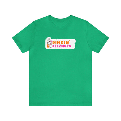 Dinkin' Deeznuts Funny Unisex Premium Pickleball T-Shirt