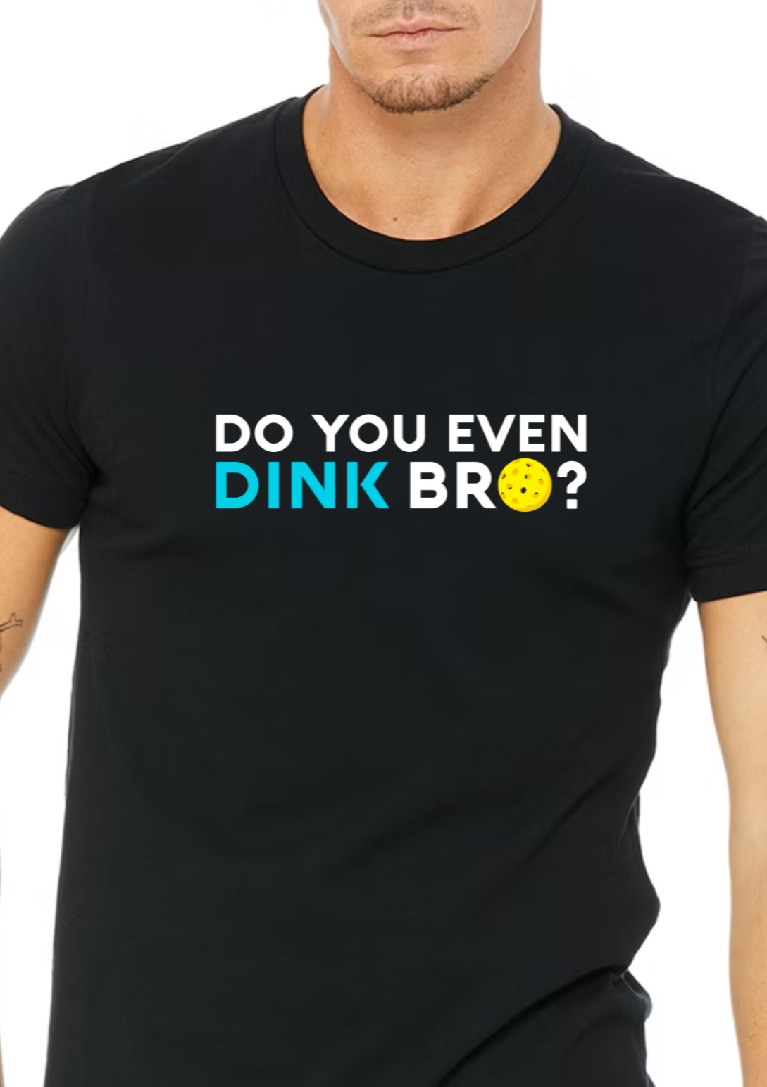 Unisex Do You Even Dink Bro? Premium Pickleball T-Shirt