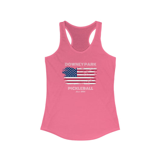 Downey Park Pickleball Since 2024 Racerback Tank