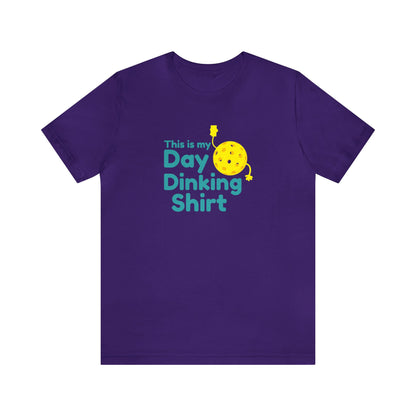 Unisex This Is My Day Dinking Shirt Funny Premium Pickleball T-Shirt