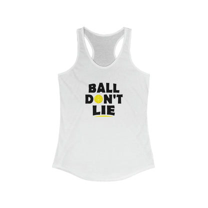 Ball Don't Lie Women's Racerback Pickleball Tank Top