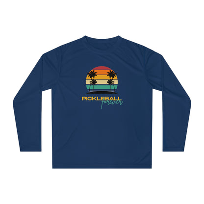 Pickleball Forever Gorgeous Unisex Performance Long Sleeve Shirt