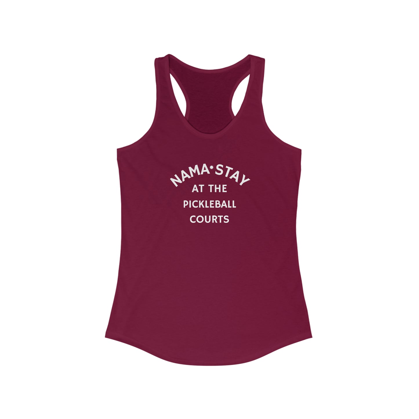Nama Stay At The Pickleball Courts Supe Cute, Funny Tank Top