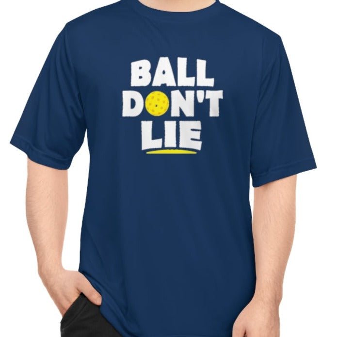 Cheeky and true Unisex Ball Don't Lie Performance Long Sleeve Pickleball Shirt