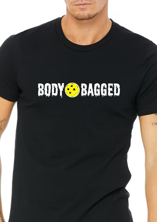 Witty, cute Unisex Body Bagged Pickleball Premium T-Shirt
