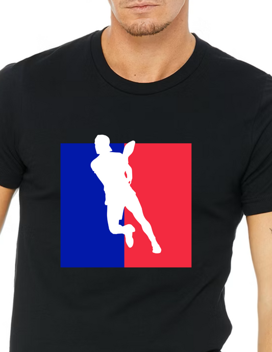 Unisex Pickleball Player Logo Premium T-Shirt similar to pickleball jordan jumpman