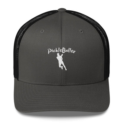 PickleBaller Embroidered Pickleball Trucker Hat