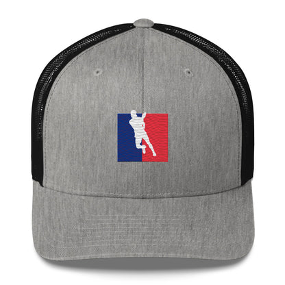 Pickleball Player Logo Embroidered Pickleball Trucker Hat