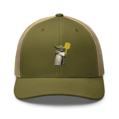 Pickleball Yoda Pickleball Trucker Hat | Star Wars Funny Cute Dope